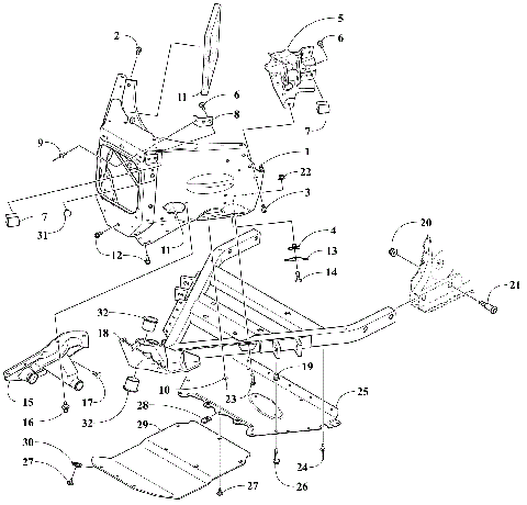 FRONT FRAME ASSEMBLY [106241]