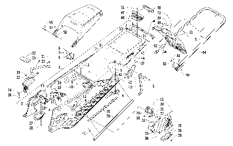 TUNNEL AND SNOWFLAP ASSEMBLY [98696]