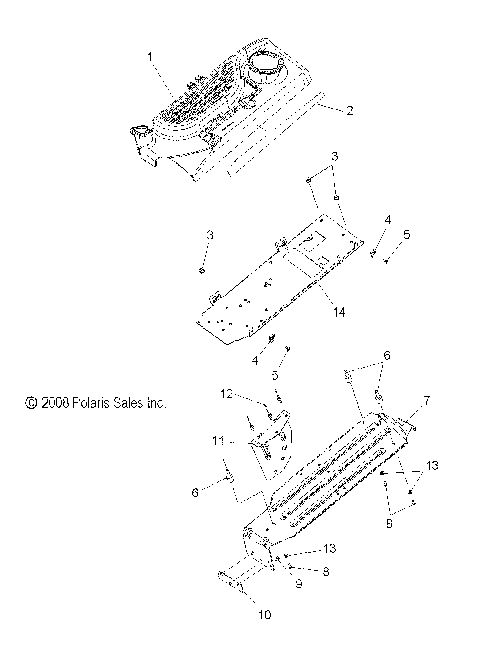 CHASSIS, CLUTCH GUARD and COVER - S09PR6KS/KE (49SNOWCLUTCHGUARD09600SHIFT)
