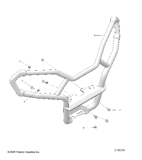 BODY, FRONT BUMPER - A26SKE57CL/EL (C103019