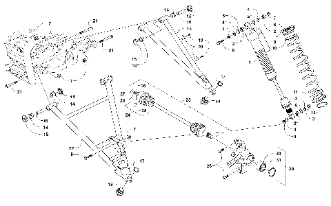 FRONT SUSPENSION ASSEMBLY [301016]
