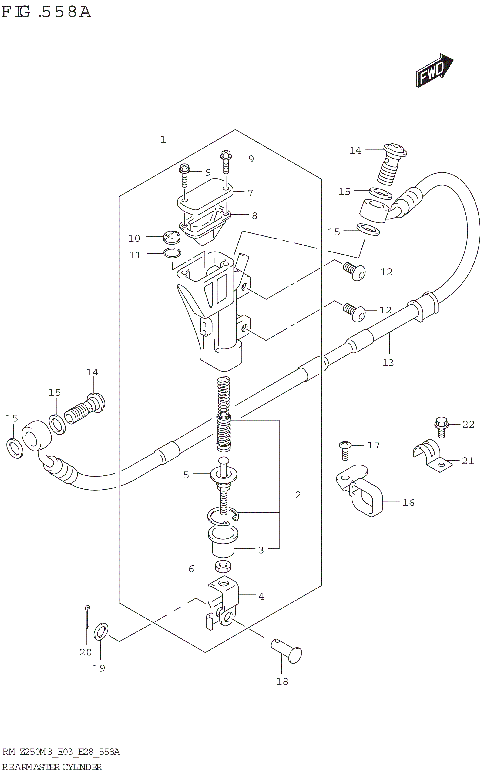 REAR MASTER CYLINDER