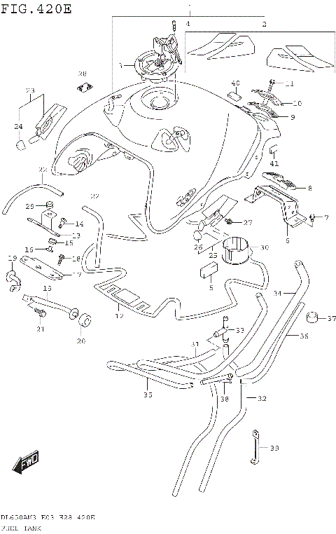 FUEL TANK (DL650XAM3E28)