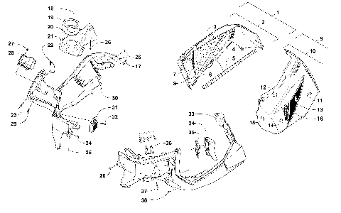 SKID PLATE AND SIDE PANEL ASSEMBLY [102872]