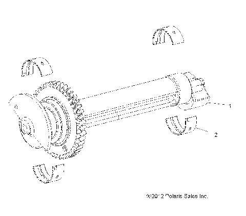 ENGINE, BALANCER - A16DAE87AL (49RGRBALANCER13900XP)