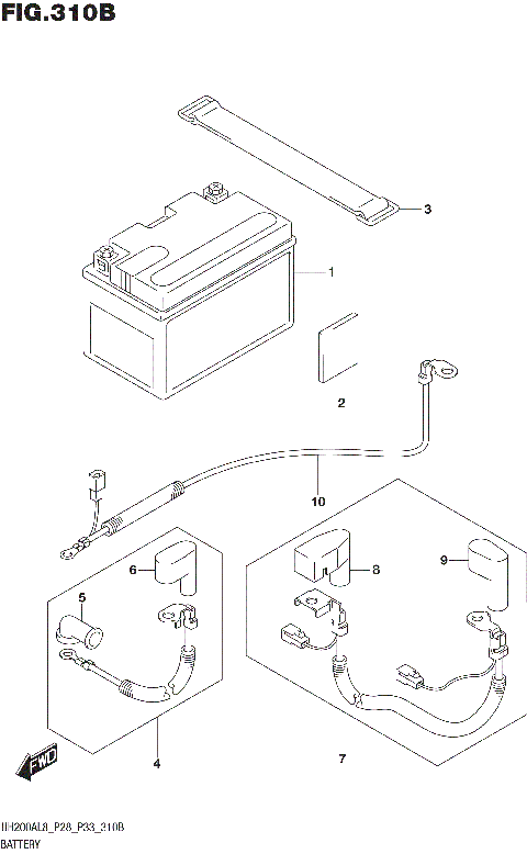 BATTERY (UH200AL8 P33)