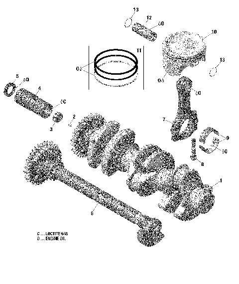 01- Crankshaft, Pistons And Balance Shaft