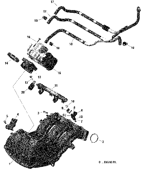 02- Air Intake Manifold And Throttle Body 900 ACE