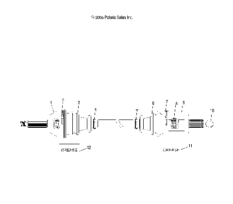 SHAFT, DRIVE, FRONT - R07RF68AD/AF (4999202119920211B07)