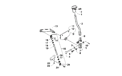 SHIFT LEVER ASSEMBLY [90393]