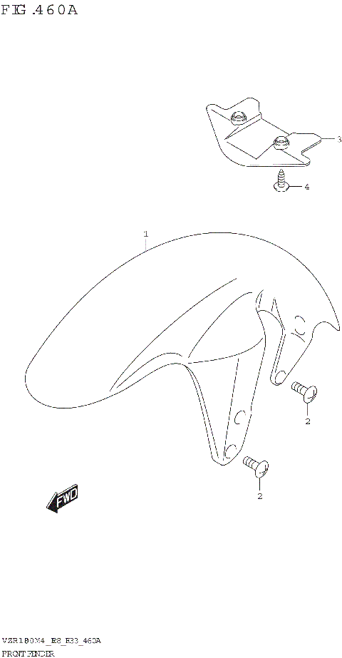 FRONT FENDER (VZR1800)