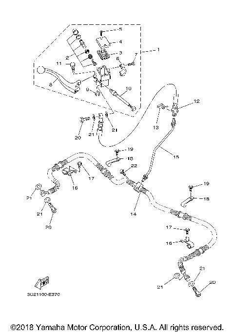 FRONT MASTER CYLINDER
