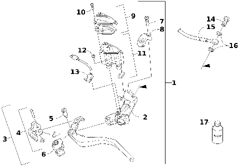 HYDRAULIC BRAKE CONTROL ASSEMBLY [106148]