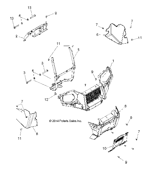 BODY, FRONT BUMPER and MOUNTING - A15SDA57FH (49ATVBUMPER15570A)