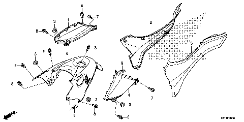 SIDE COVER@TANK COVER