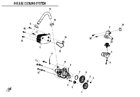 COOLING SYSTEM (HIGHLAND)