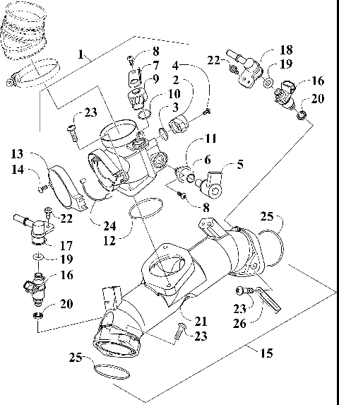 THROTTLE BODY ASSEMBLY [303004]