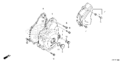 LEFT CRANKCASE COVER