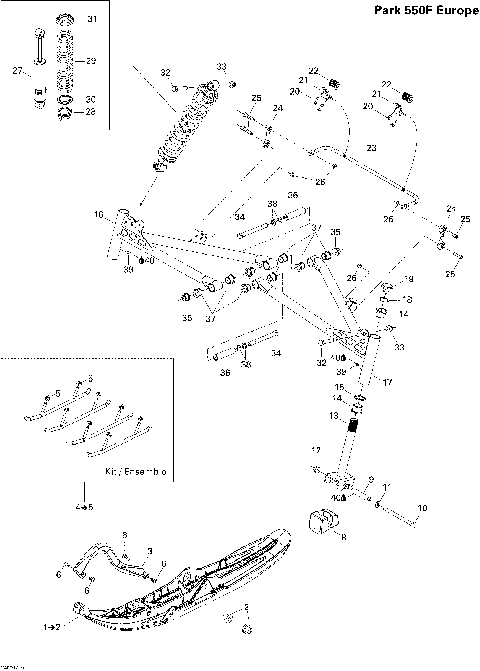 07- Front Suspension And Ski EUR