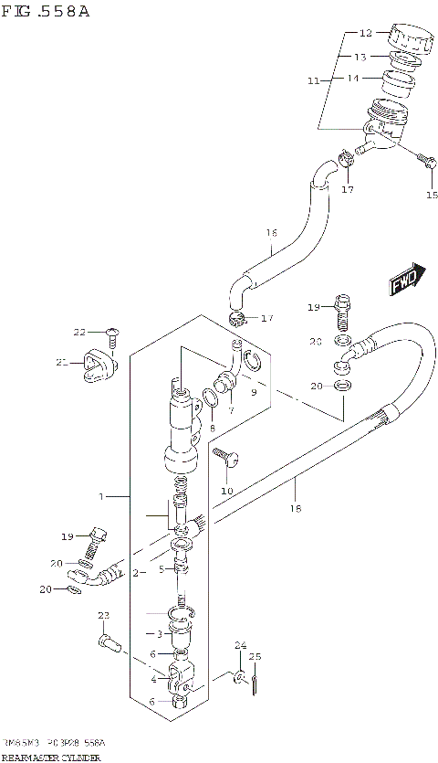 REAR MASTER CYLINDER