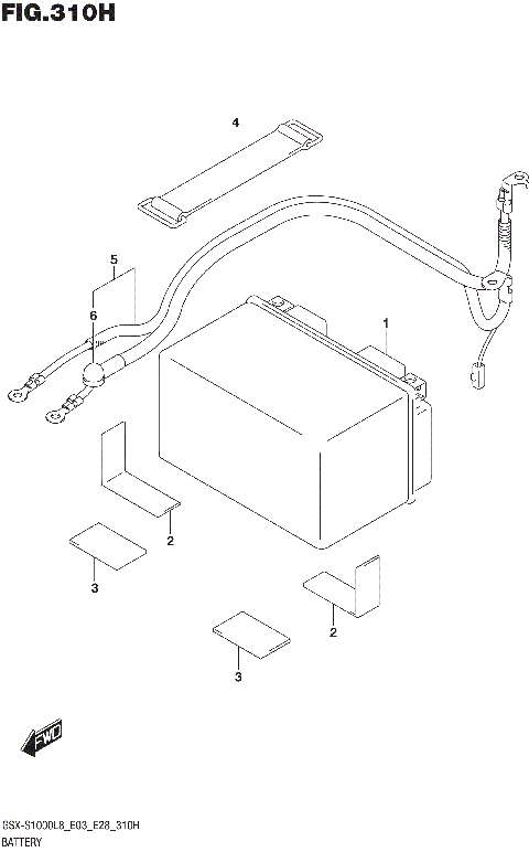 BATTERY (GSX-S1000AZL8 E33)