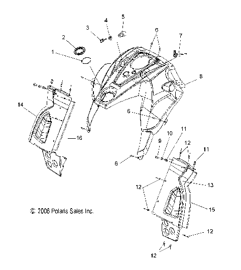 CONSOLE - S07PK6FS/FE/PM6FS/PM6FSA (49SNOWCONSOLE600RMK)