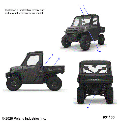 BODY, DECAL, GENERAL