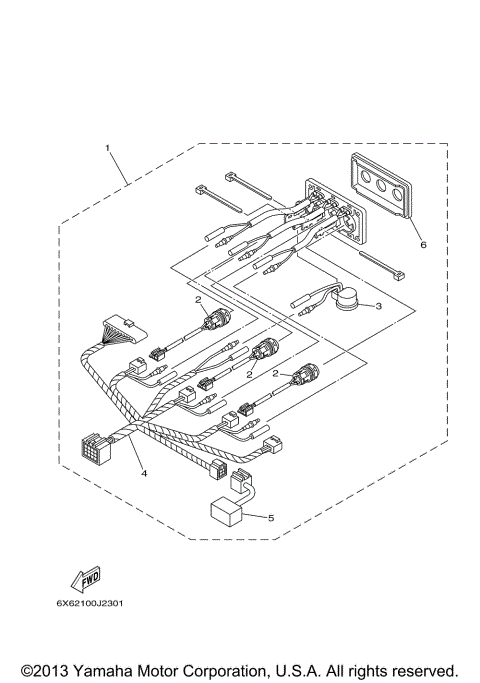 SWITCH  PANEL TRIPLE (2ND HELM)