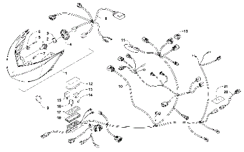HEADLIGHT AND WIRING ASSEMBLIES [104595]