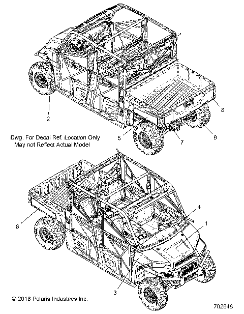 BODY, DECALS GRAPHIC - R19RSE99A (C700648)