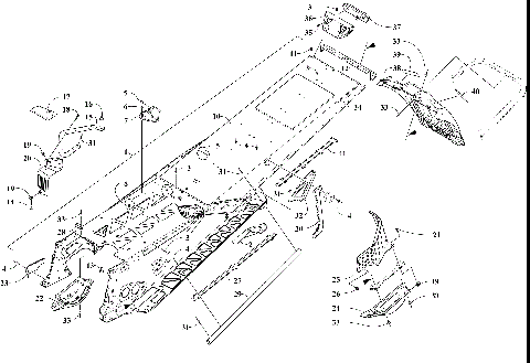 TUNNEL AND SNOWFLAP ASSEMBLY [107172]