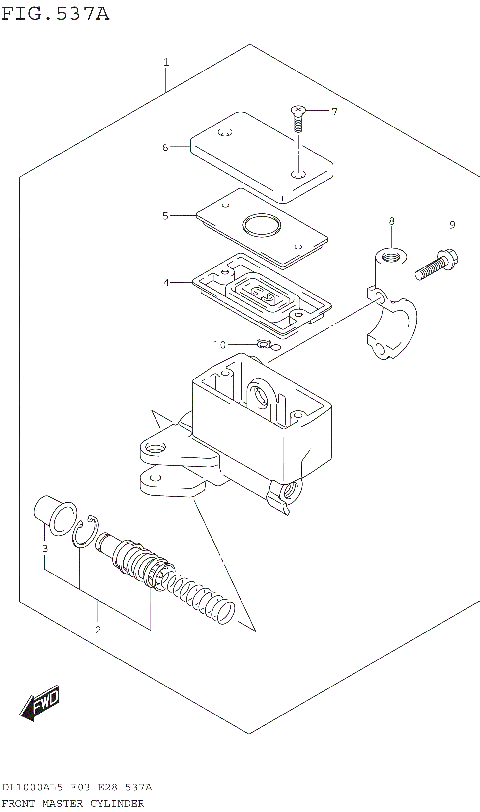 FRONT MASTER CYLINDER