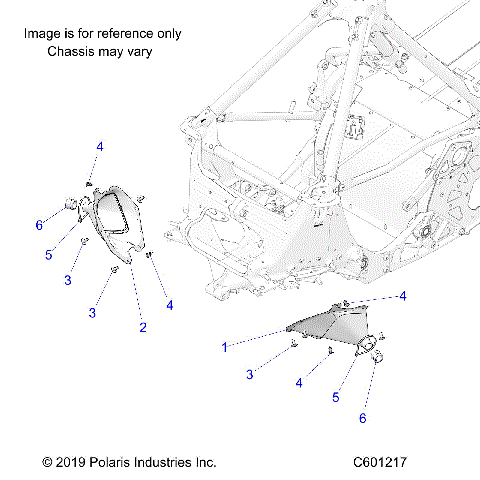 CHASSIS, TIE ROD BOOT ASM. - S21EEF6PSL/PEL (C601217)