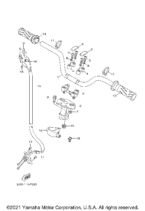 STEERING HANDLE & CABLE