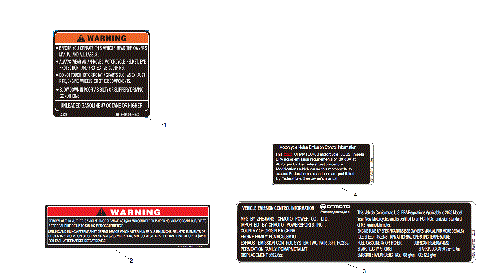 WARNING DECAL KITS