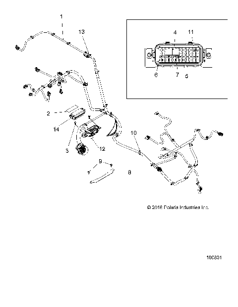 ELECTRICAL, WIRE HARNESS - A19HAA15N7 (100801)