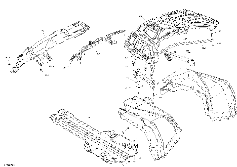 09- Body - Bumper And Skid Plate - White