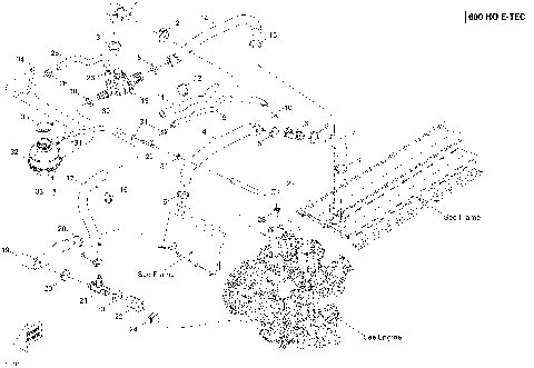 01- Cooling System , 600HO E-TEC