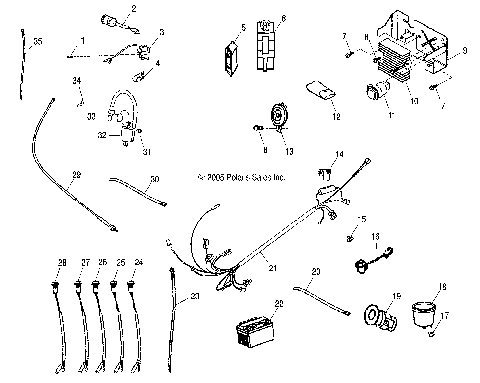 ELECTRICAL PARTS - A10PB20EB (4999202509920250C06)