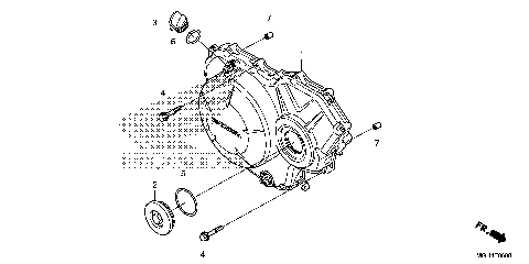 RIGHT CRANKCASE COVER