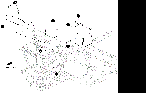 RADIATOR HEAT SHIELDS [302458]