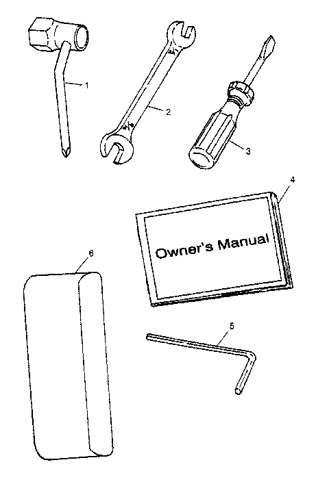 TOOL KIT SLT 780 B974588 (4941174117B012)
