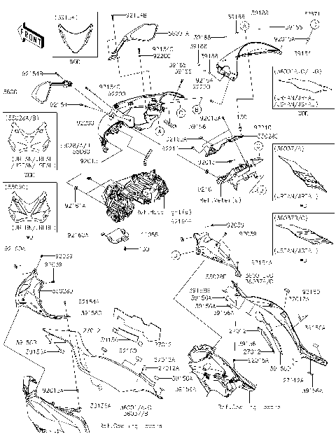 専門ショップ Motorcycles Kawasaki 2025 Parts-Finder MA Palmer in Diagrams アイドル