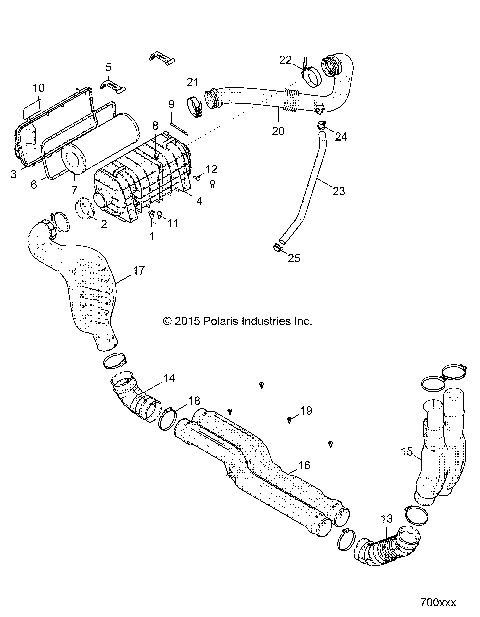 ENGINE, AIR INTAKE SYSTEM - R18RGE99BM/BB/B7/KBS/UB9/UBG (700825)