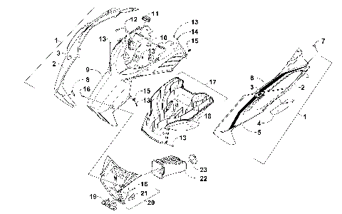 HOOD AND AIR INTAKE ASSEMBLY [101963]