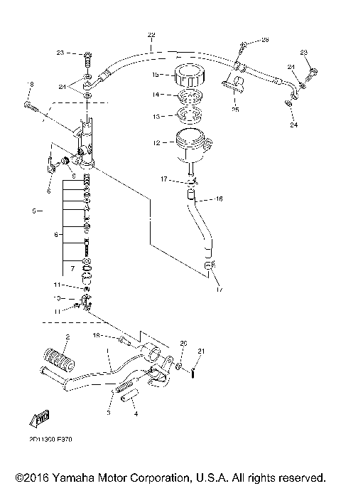REAR MASTER CYLINDER