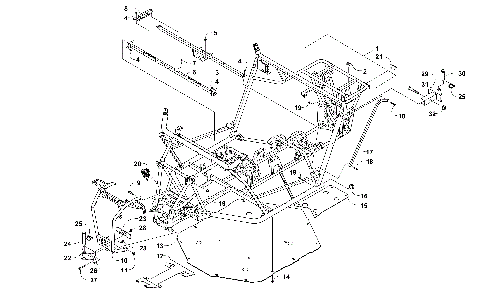 FRAME AND RELATED PARTS [301351]