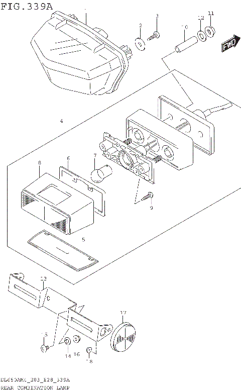 REAR COMBINATION LAMP