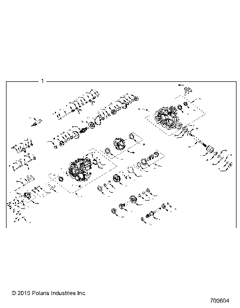 DRIVE TRAIN, MAIN GEARCASE - R16RMA32A1/A2 (700604)