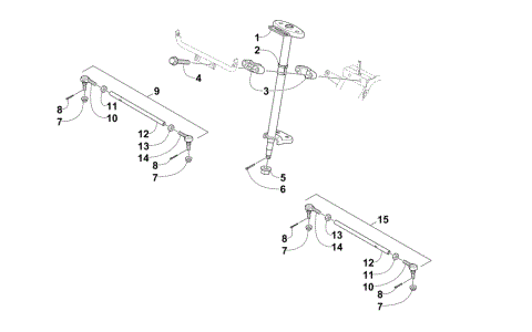 STEERING POST ASSEMBLY